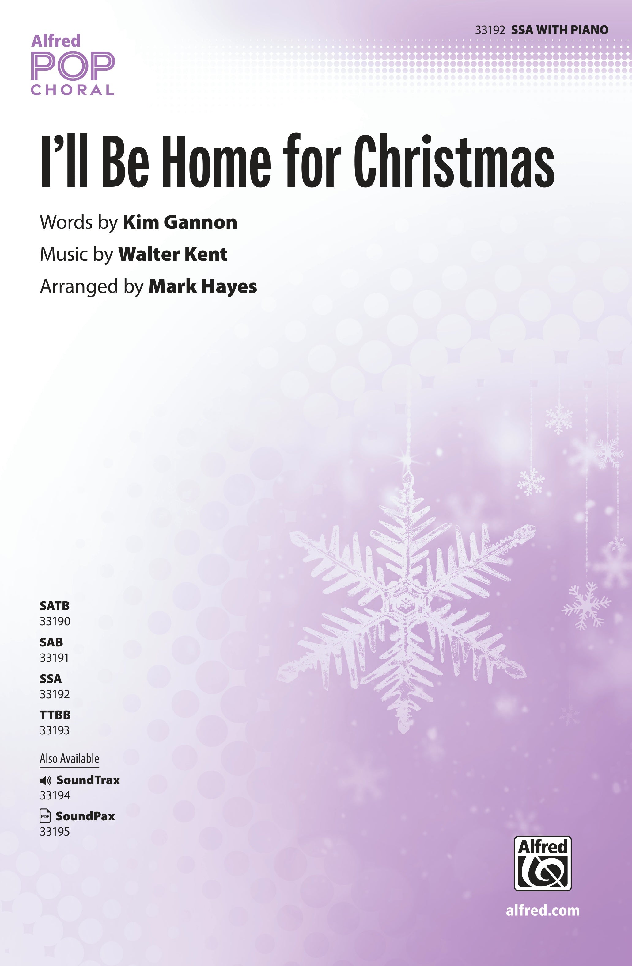 I'll Be Home for Christmas Sheet Music Preview