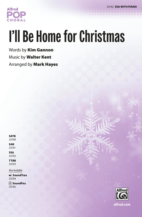 I'll Be Home for Christmas Sheet Music Preview