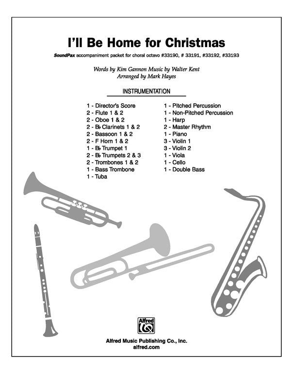 I'll Be Home for Christmas: Viola Sheet Music Preview