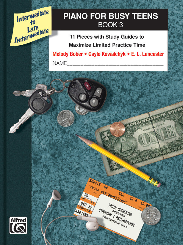 Piano for Busy Teens, Book 3 Cover Image