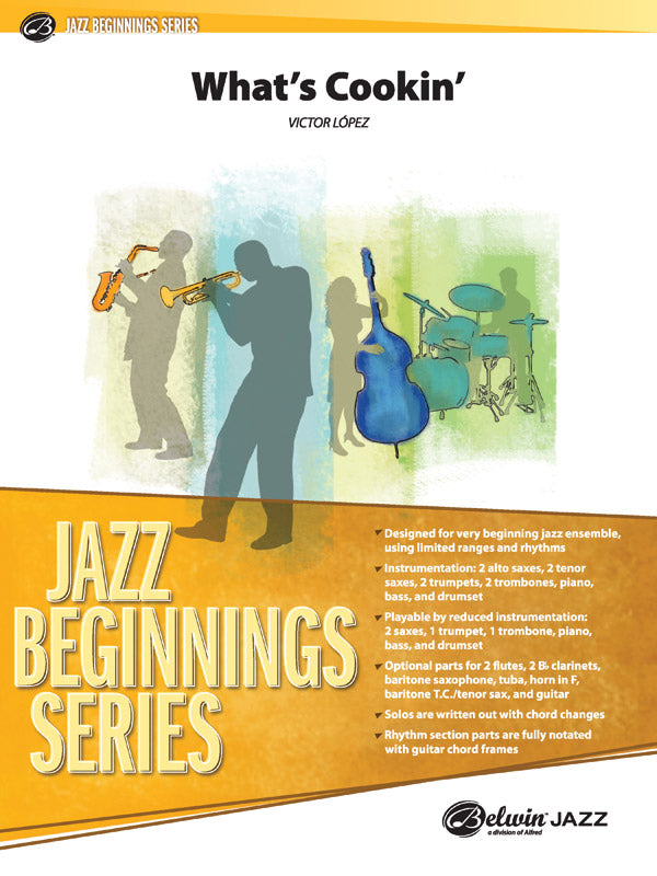 What's Cookin': E-flat Alto Saxophone Sheet Music Preview