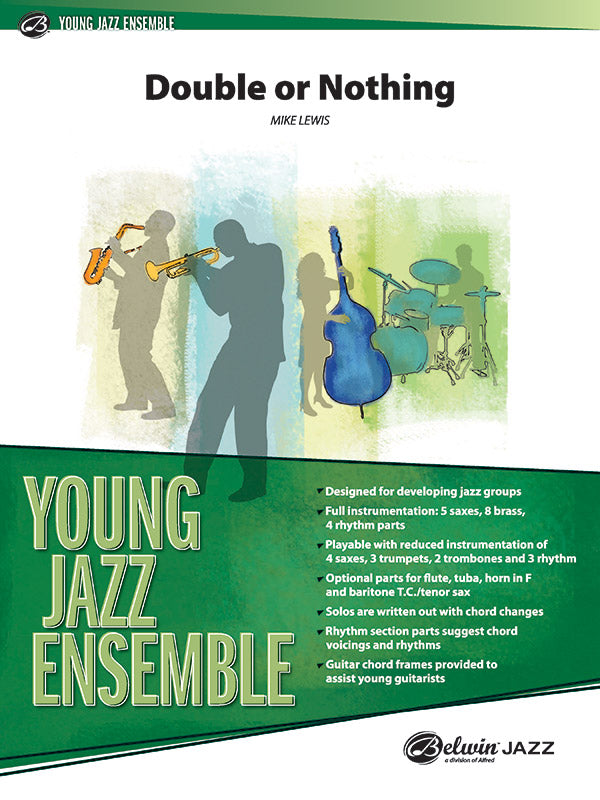Double or Nothing: E-flat Alto Saxophone Sheet Music Preview