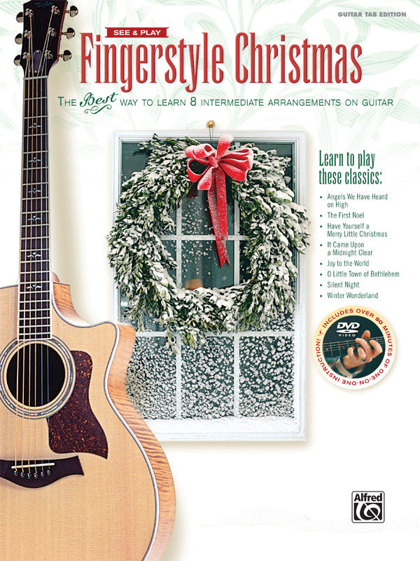 See & Play Fingerstyle Christmas Cover Image