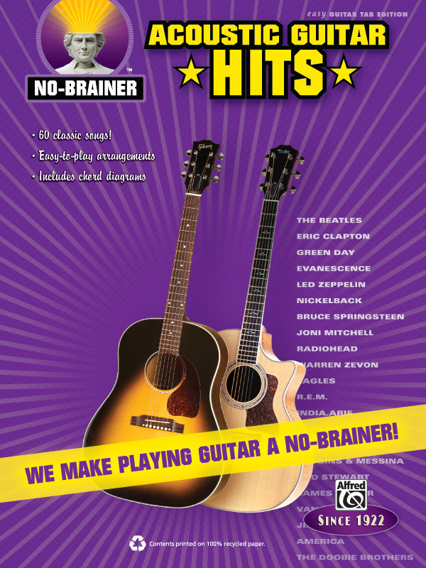 No-Brainer: Acoustic Guitar Hits Cover Image