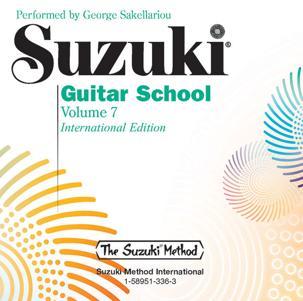 Suzuki Guitar School CD, Volume 7 Cover Image
