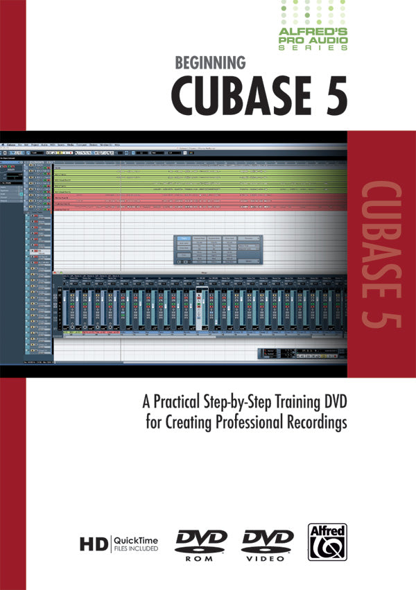 Alfred's Pro Audio Series: Beginning Cubase 5 Cover Image