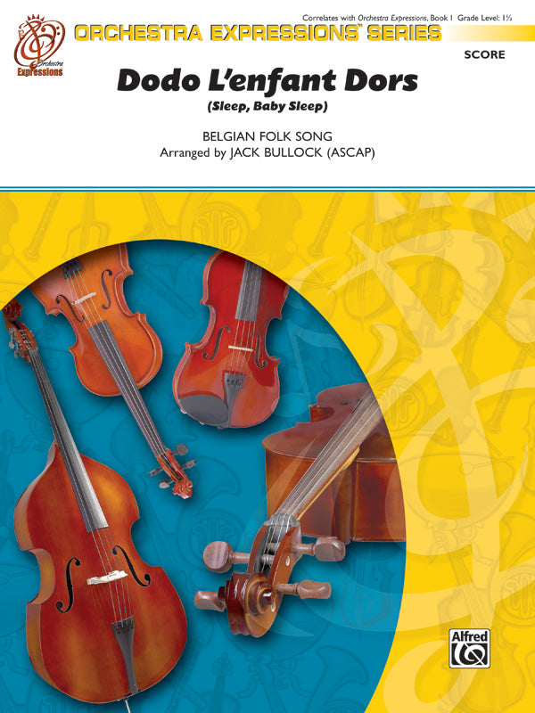 Dodo L'enfant Dors (Sleep, Baby Sleep): Piano Accompaniment Sheet Music Preview