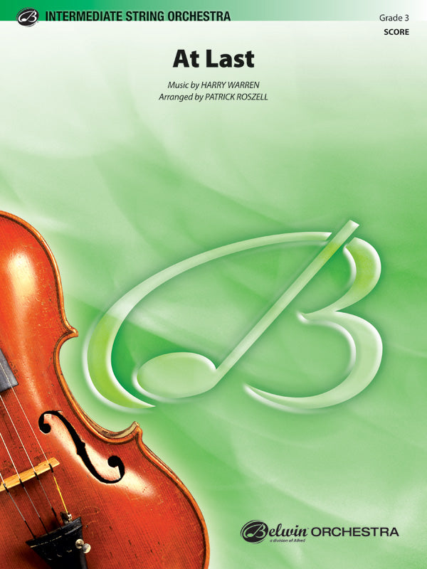 At Last: 1st Violin Sheet Music Preview