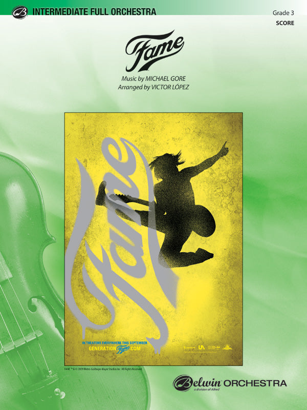 Fame (from the motion pictureFame): 3rd Violin (Viola [TC]) Sheet Music Preview
