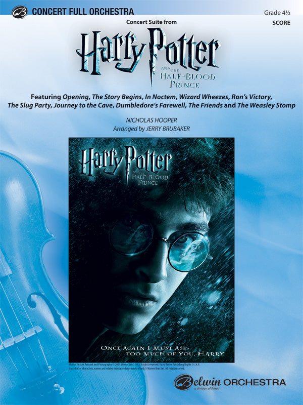 Harry Potter and the Half-Blood Prince, Concert Suite from Sheet Music Preview