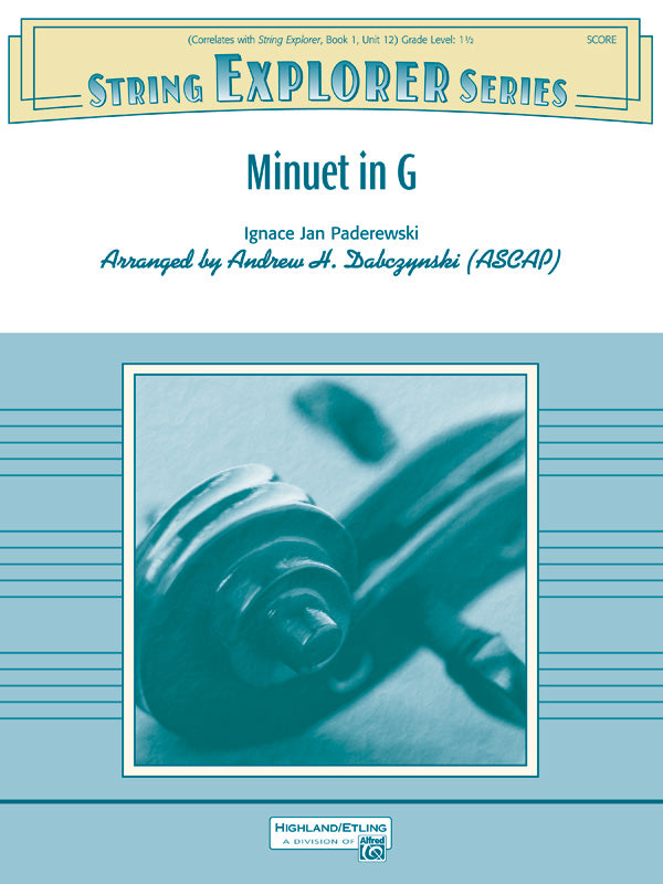 Minuet in G Cover Image