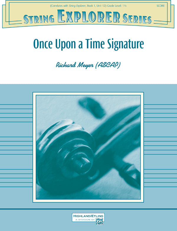 Once Upon a Time Signature: 2nd Violin Sheet Music Preview