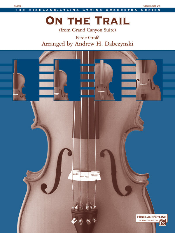 On the Trail: 1st Violin Sheet Music Preview