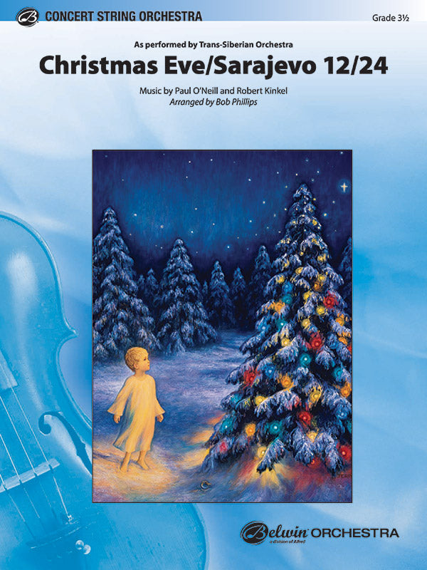 Christmas Eve/Sarajevo 12/24: String Bass Sheet Music Preview
