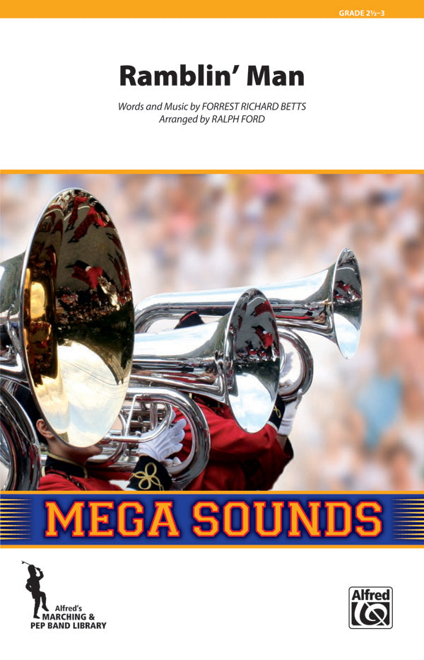 Ramblin' Man: Auxiliary Percussion Sheet Music Preview