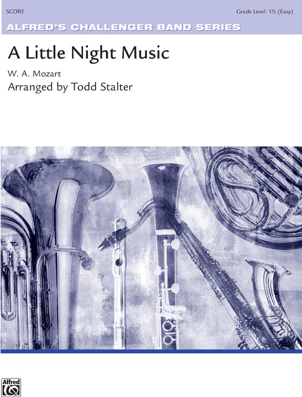 A Little Night Music: (wp) B-flat Baritone B.C. Sheet Music Preview