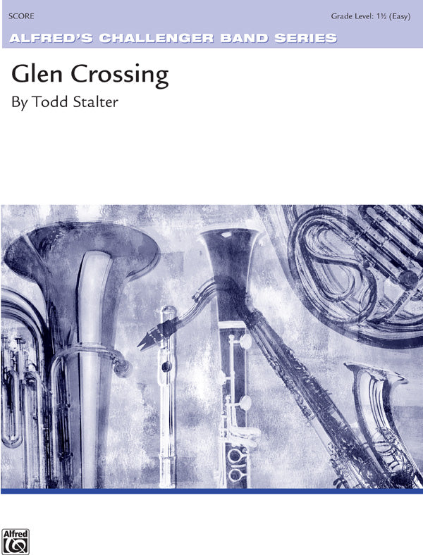 Glen Crossing: (wp) B-flat Contrabass Clarinet Sheet Music Preview
