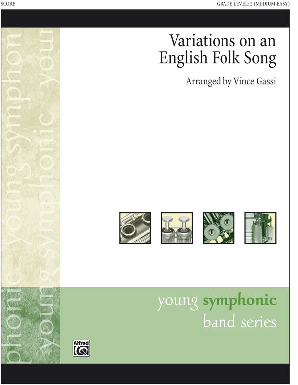 Variations on an English Folk Song: (wp) B-flat Tuba T.C. Sheet Music Preview
