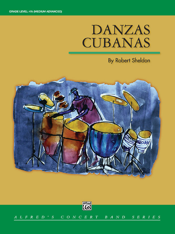 Danzas Cubanas: 1st B-flat Clarinet Sheet Music Preview