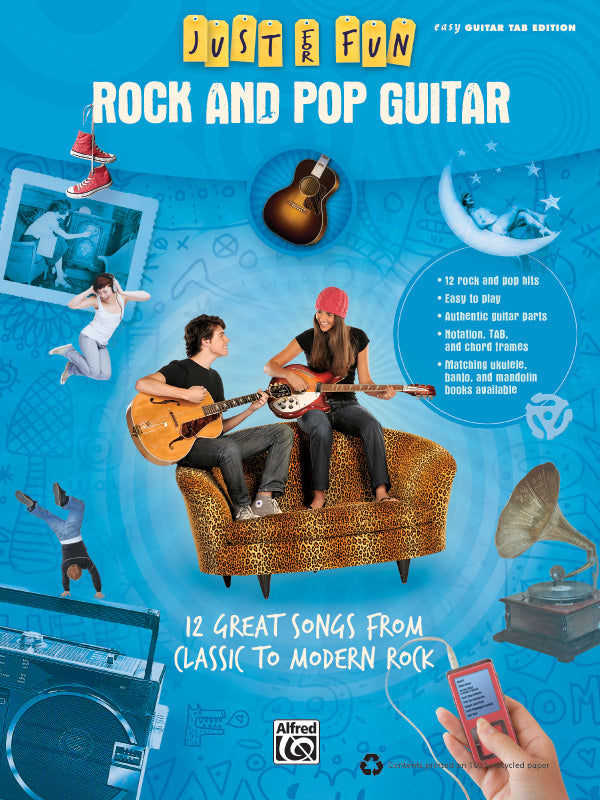 Just for Fun: Rock and Pop Guitar Cover Image