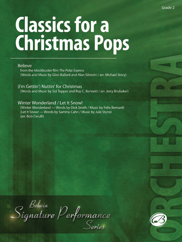 Classics for a Christmas Pops, Level 2: 3rd Violin (Viola [TC]) Sheet Music Preview