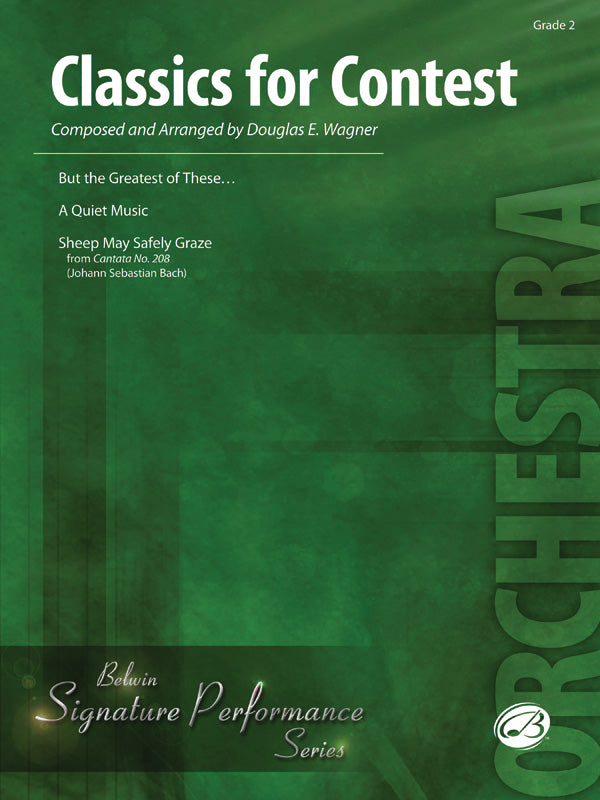 Classics for Contest: Score Sheet Music Preview
