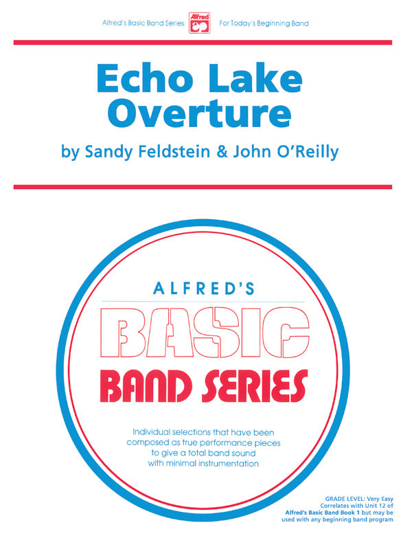 Echo Lake Overture: 1st F Horn Sheet Music Preview