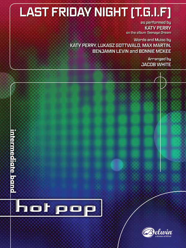 Last Friday Night (T.G.I.F.): E-flat Baritone Saxophone Sheet Music Preview