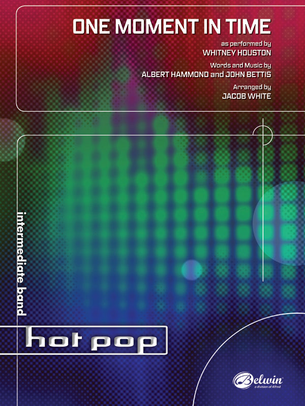 One Moment in Time: E-flat Alto Saxophone Sheet Music Preview