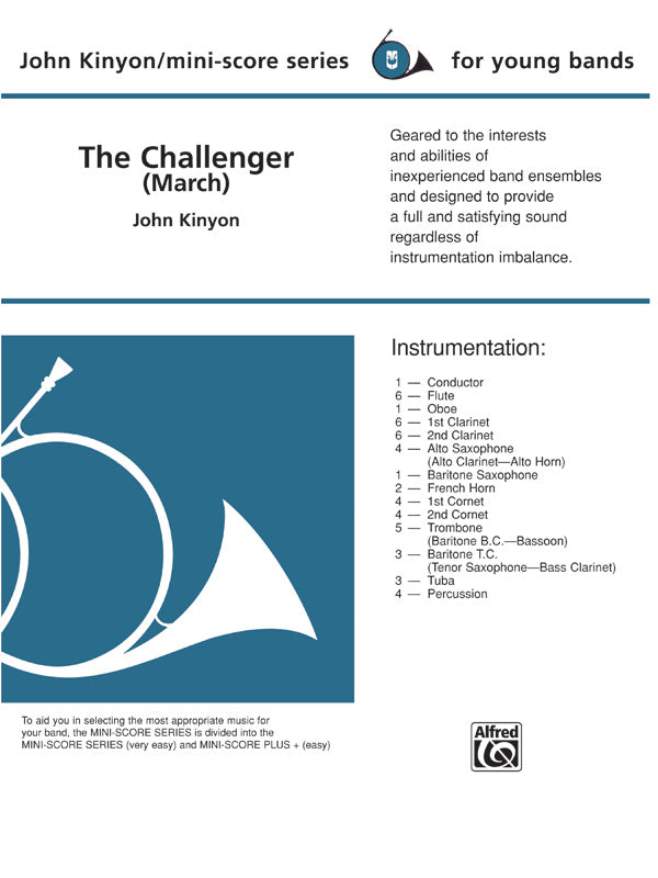 The Challenger: 2nd B-flat Cornet Sheet Music Preview