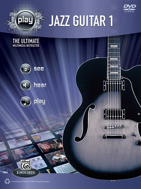 Alfred's PLAY: Jazz Guitar 1 Cover Image