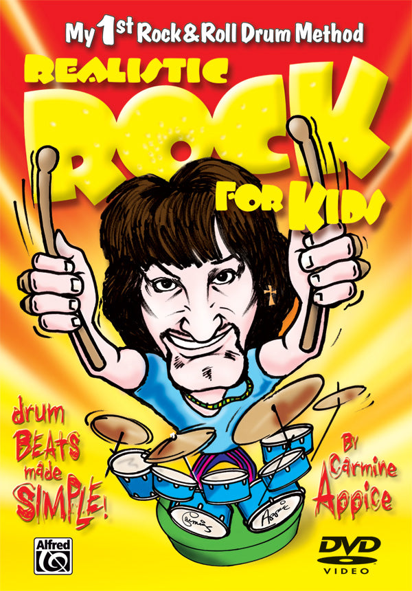 Realistic Rock for Kids (My 1st Rock & Roll Drum Method) Cover Image