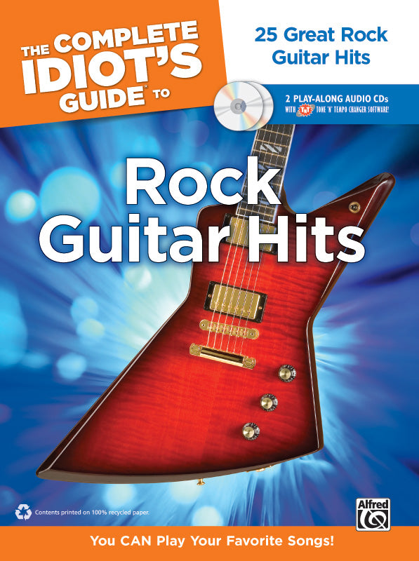 The Complete Idiot's Guide to Rock Guitar Hits Cover Image