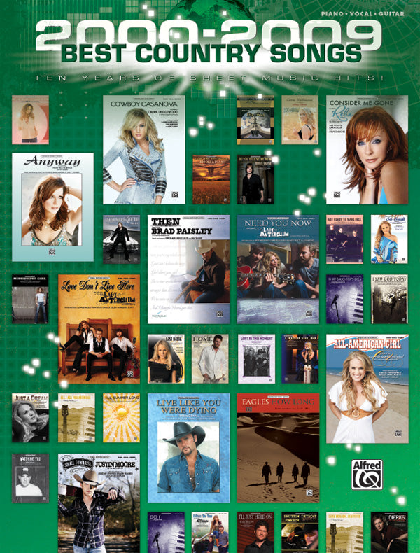 2000--2009 Best Country Songs Cover Image