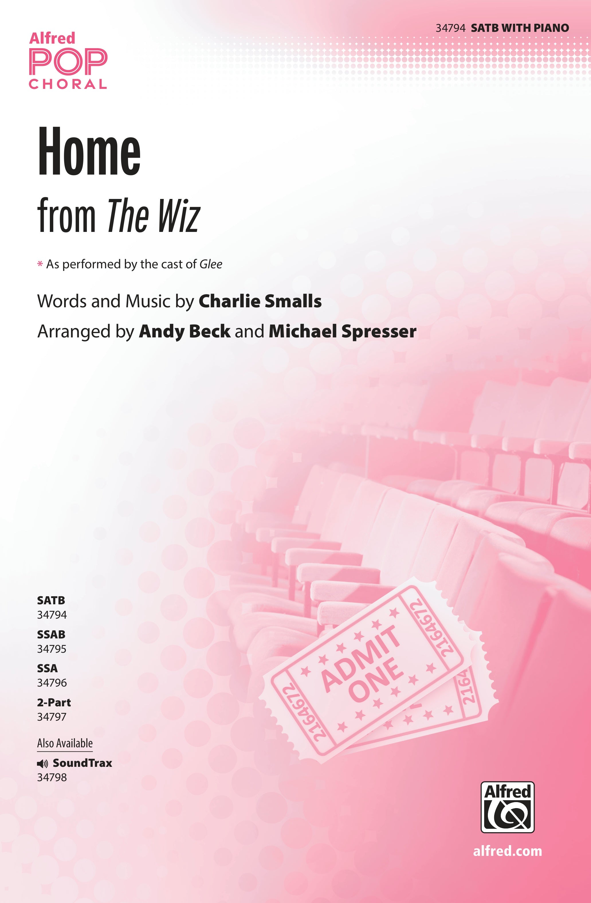 Home (from <i>The Wiz</i>) Sheet Music Preview