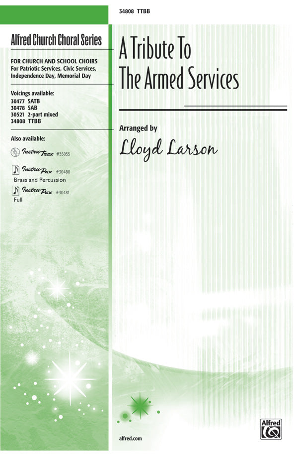 A Tribute to the Armed Services (A Medley) Cover Image
