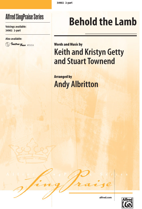 Behold the Lamb Cover Image