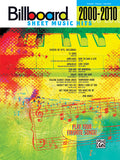 Billboard Sheet Music Hits 2000--2010 Cover Image