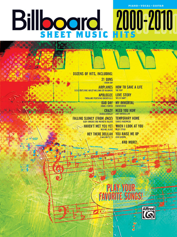 Billboard Sheet Music Hits 2000--2010 Cover Image