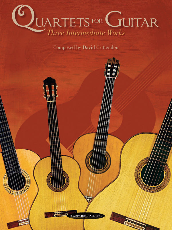 Quartets for Guitar: Three Intermediate Works: Guitar 2 Sheet Music Preview