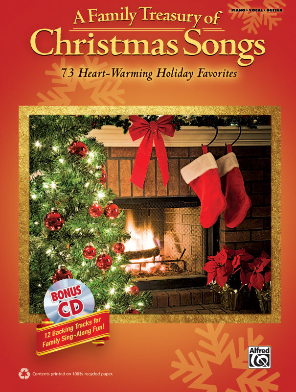 A Family Treasury of Christmas Songs Cover Image