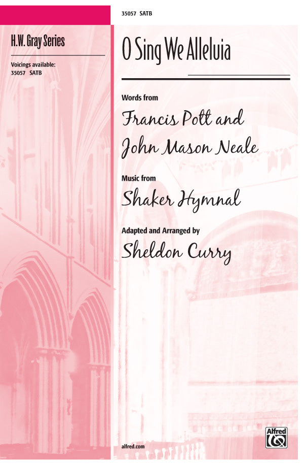 O Sing We Alleluia Cover Image