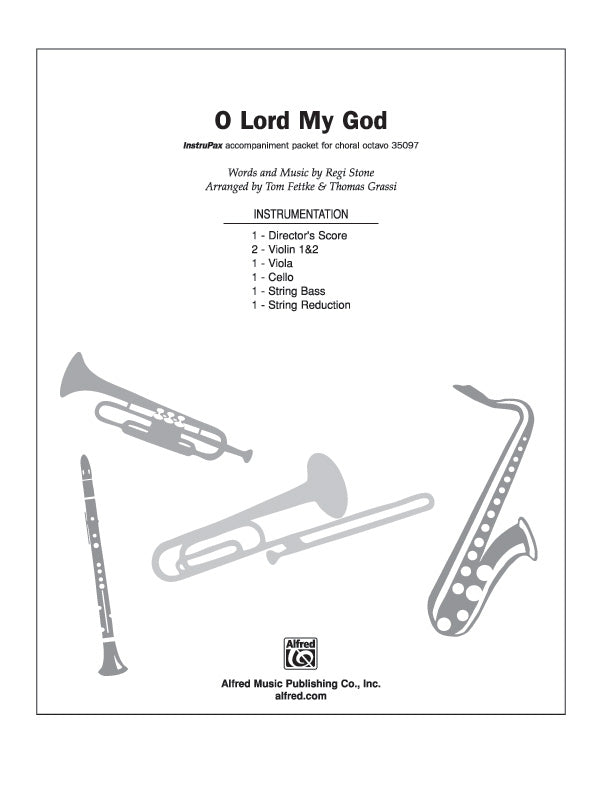 O Lord, My God Cover Image
