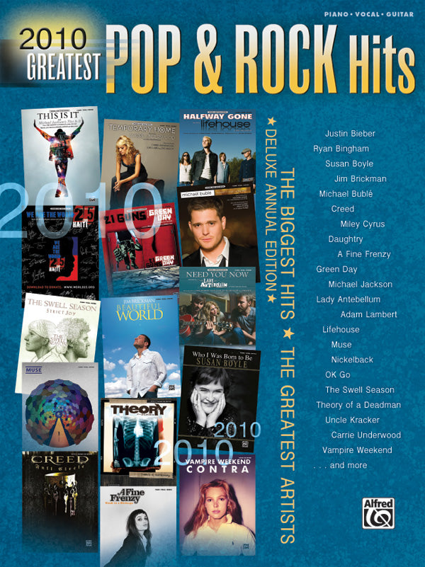 2010 Greatest Pop & Rock Hits Cover Image