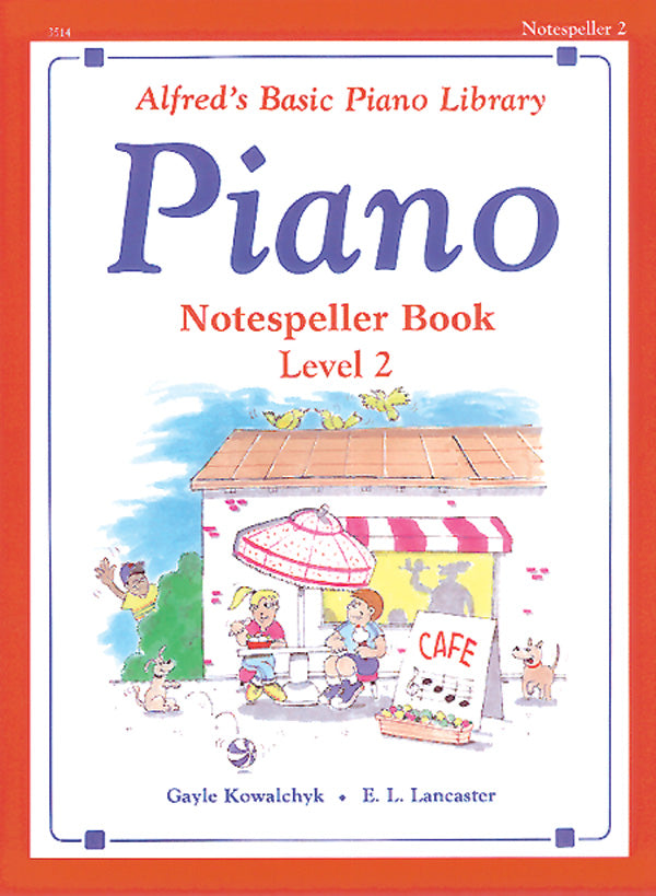 Alfred's Basic Piano Library: Notespeller Book 2 Sheet Music Preview