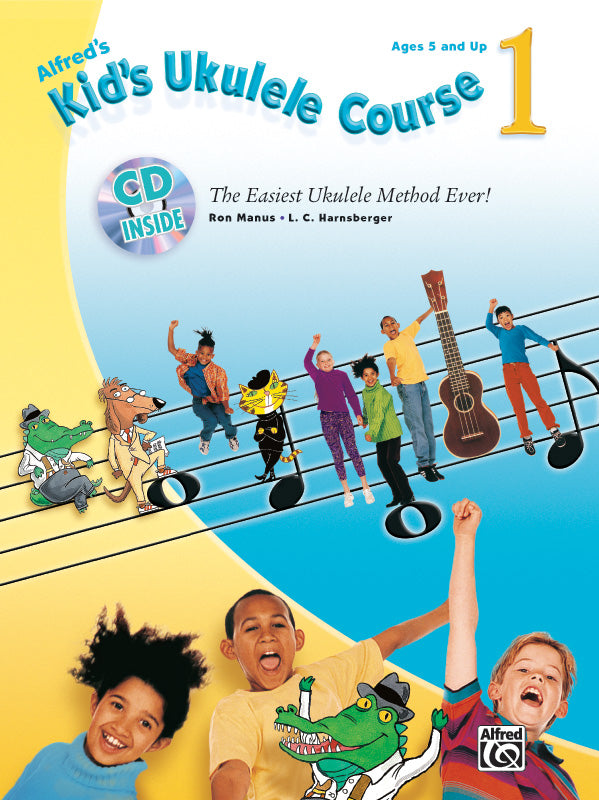 Alfred's Kid's Ukulele Course 1 Cover Image
