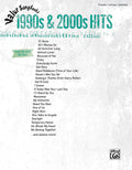 Value Songbooks: 1990s & 2000s Hits Cover Image