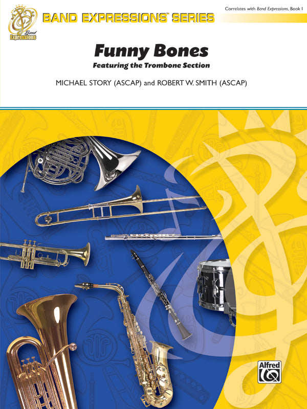 Funny Bones: (wp) 1st B-flat Trombone T.C. Sheet Music Preview