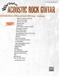 Value Songbooks: Acoustic Rock Guitar Cover Image