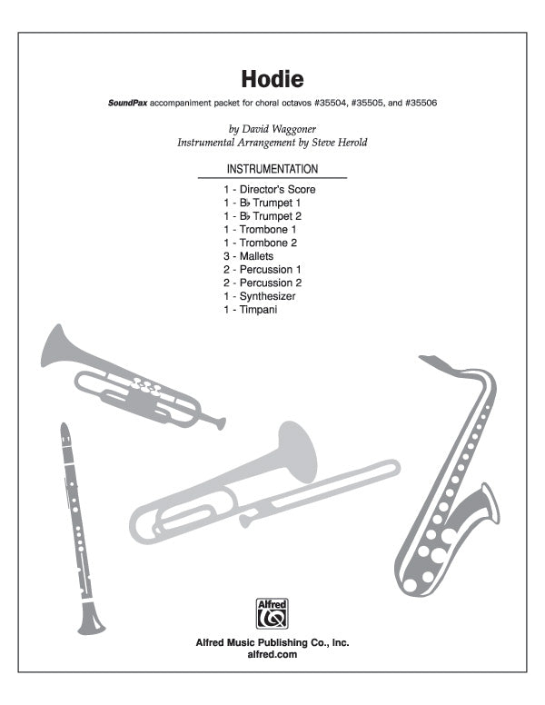 Hodie: Synthesizer Sheet Music Preview